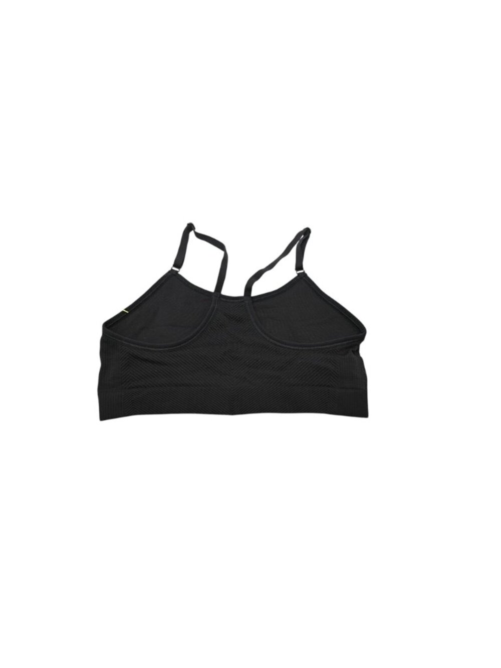 NWT All In Motion Lot of 2 Ribbed Pullover Sports Bras Sz S 6-7 White Black - Picture 9 of 12